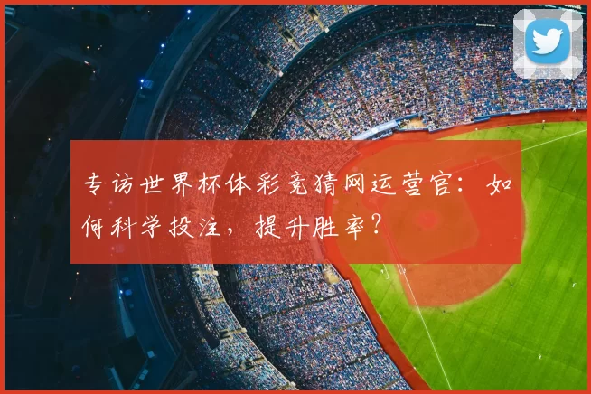 专访世界杯体彩竞猜网运营官：如何科学投注，提升胜率？