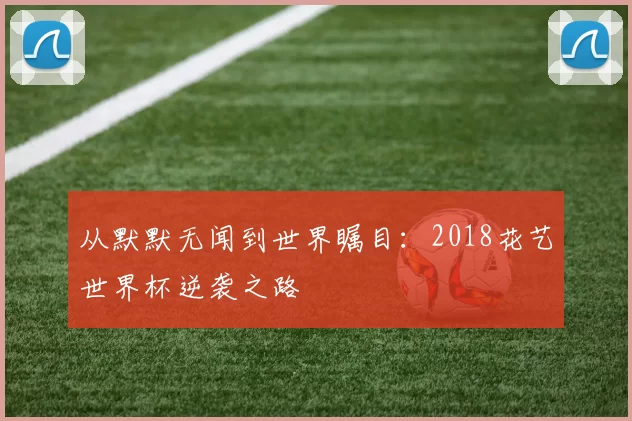 从默默无闻到世界瞩目:2018花艺世界杯逆袭之路